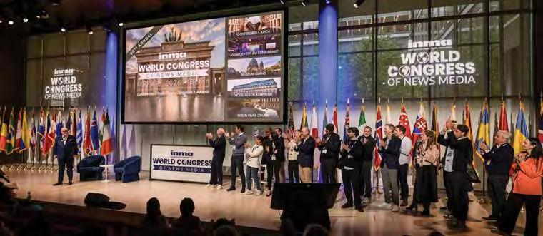 INMA World Congress 2026 set for May 2026 in Berlin